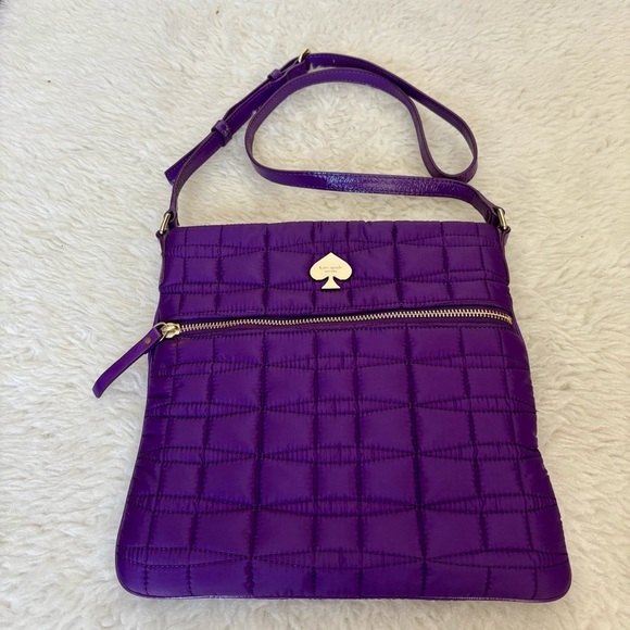 Kate Spade Vibrant Purple Crossbody Bag - Picture 2 of 16